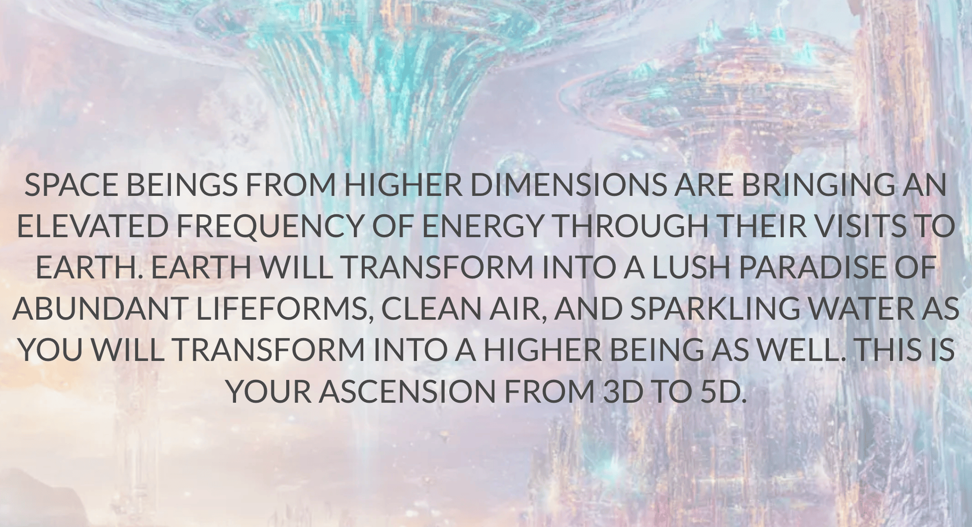 The Earth Will Be A Galactic Federation Planet Again!