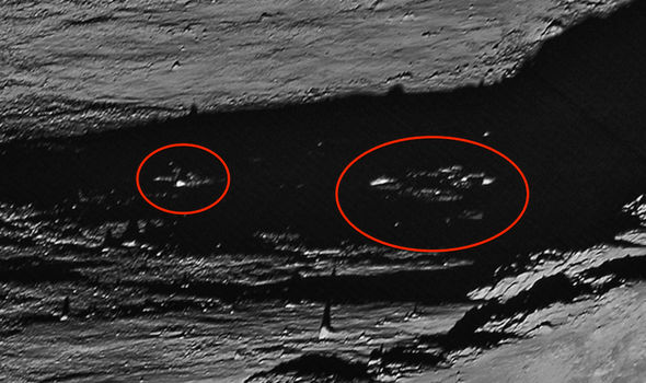 Aliens may walk among us disguised as humans—or hide in a base within the Moon—according to a startling Harvard study.